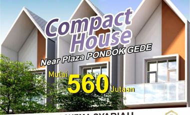 Jual Rumah dekat Plaza Pondok Gede Kota Bekasi