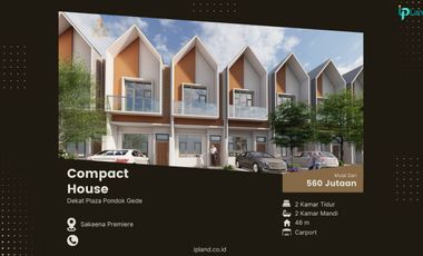 Jual Rumah dekat Plaza Pondok Gede Kota Bekasi
