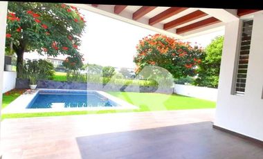 Casa con vista al campo de golf