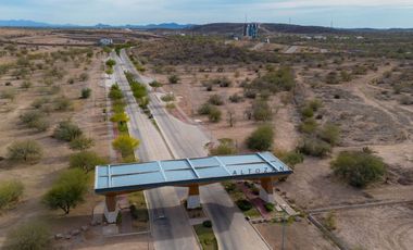 TERRENO EN VENTA EN ALTOZANO AL PONIENTE DE HERMOSILLO