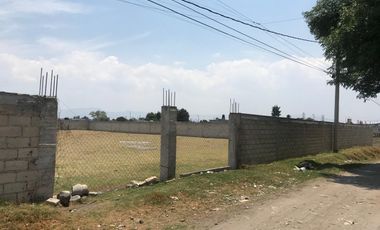 ls Terreno en renta por el aeropuerto de toluca, canaleja
