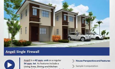 3 bedroom Angeli House Rfo Unit for Sale in Lumina Homes Balanga, Bataan