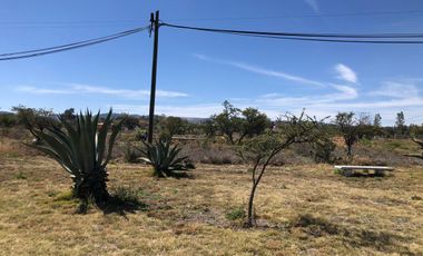 VENTA TERRENO CAMPESTRE SAN CARLOS, AGUASCALIENTES