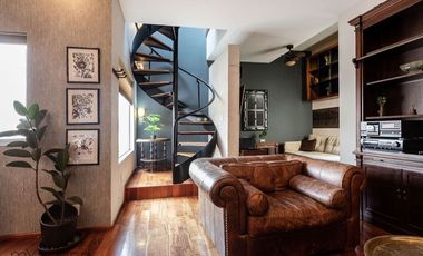 Venta PH Departamento amueblado en la calle Zacatecas, Colonia Roma Norte, Cuauhtemoc, CDMX