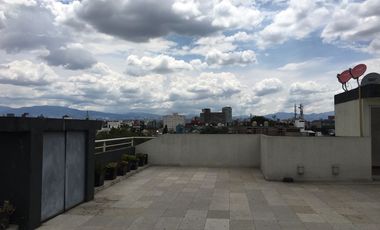 Venta PH Departamento amueblado en la calle Zacatecas, Colonia Roma Norte, Cuauhtemoc, CDMX
