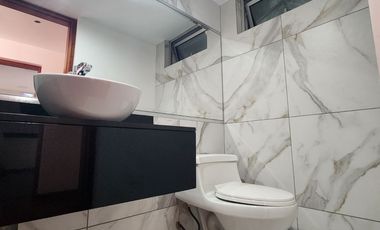 VENDO DEPARTAMENTO DE MODERNO EN EDIFICIO NUEVO CON EXCELENTE ILUMINACION