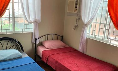 Fully Furnished 4 Bedrooms House For Rent Alegria Palms Gabi Cordova Lapu-Lapu City 2 Car parking with Big Lawn Garden near CCLEX