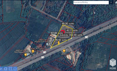 Land for sale in Doi Saket, 2 rai 2 ngan 72 sq wa, near Doi Saket Police Station (ID:237LS)