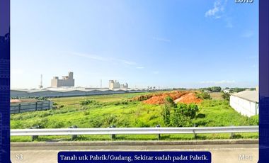 Tanah Kesamben Driyorejo Gresik Strategis Langka Area Gudang Pabrik