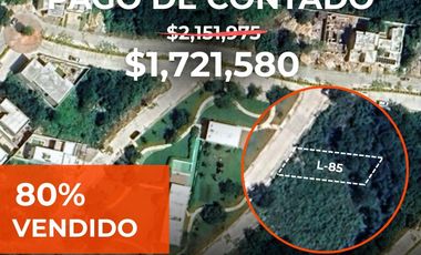 TERRENO RESIDENDENCIAL, ENTREGA INMEDIATA CHOLUL, ZONA NORTE DE MÉRIDA