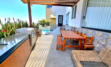 VENTA CASA CASUARINAS A.C. 647 m2 REMODELADA/4 PISOS/05 DORMITORIOS/PISCINA/VISTA PANORAMICA