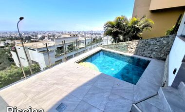 VENTA CASA CASUARINAS A.C. 647 m2 REMODELADA/4 PISOS/05 DORMITORIOS/PISCINA/VISTA PANORAMICA