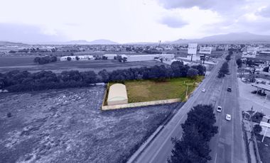 Terreno en renta en Metepec Llano Grande sobre Av. TECNOLÓGICO