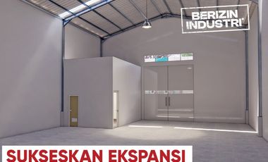 Gudang STRATEGIS Manyar Gresik Baru Gress Area Industri Bisa Kontainer