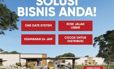 Gudang STRATEGIS Manyar Gresik Baru Gress Area Industri Bisa Kontainer