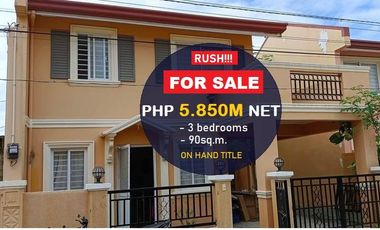 Camella Tuguegarao Rush For Sale 3 bedroom