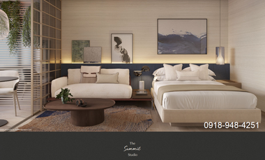 Shang Summit Studio unit for Sale at Quezon City