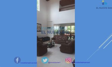 VENTA DE GRAN CASA CAMPESTRE  VIA PUERTO LOPEZ