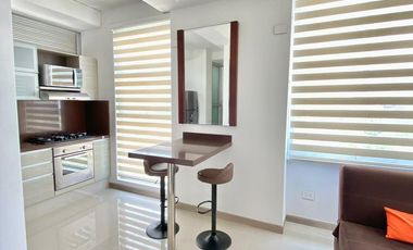 Apartaestudio amoblado en arriendo en Alto Prado.