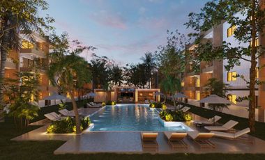 Casa con alberca común, Pre-construcción, Selvanova, Playa del Carmen