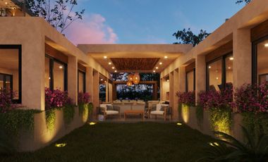 Casa con alberca común, Pre-construcción, Selvanova, Playa del Carmen