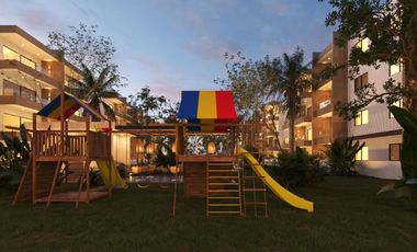 Casa con balcón, alberca común, Pre-construcción, Selvanova, Playa del Carmen
