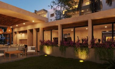 Casa con balcón, alberca común, Pre-construcción, Selvanova, Playa del Carmen
