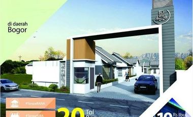 Rumah Abb Cikaret, Baru 2/1 LANTAI, Cluster Harga Murah Mewah, New di Kota Bogor Selatan Jual Dijual