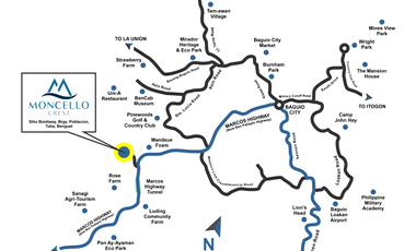 for Sale Preselling Studio Condotel in Tuba Benguet near Baguio City Moncello Crest