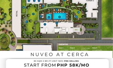 Condos for Sale in Alabang 2 Bed Room 85 SQM with Balcony Pre Selling