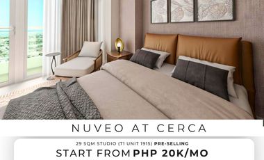 Condos for Sale in Alabang Studio 29 SQM with Balcony Pre Selling