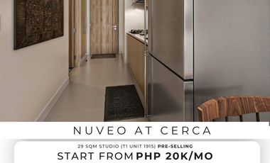 Condos for Sale in Alabang Studio 29 SQM with Balcony Pre Selling