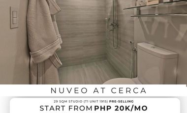 Condos for Sale in Alabang Studio 29 SQM with Balcony Pre Selling