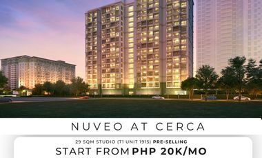 Condos for Sale in Alabang Studio 29 SQM with Balcony Pre Selling
