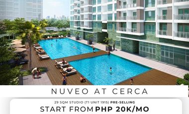 Condos for Sale in Alabang Studio 29 SQM with Balcony Pre Selling