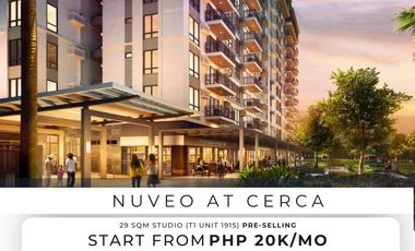 Condos for Sale in Alabang Studio 29 SQM with Balcony Pre Selling