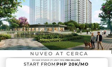 Condos for Sale in Alabang Studio 29 SQM with Balcony Pre Selling
