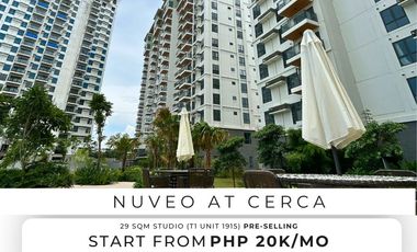 Condos for Sale in Alabang Studio 29 SQM with Balcony Pre Selling