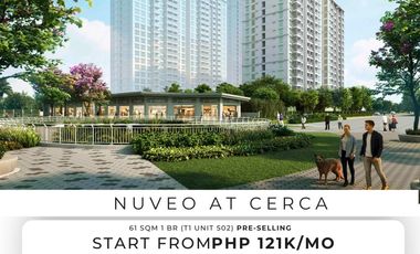 Condos for Sale in Alabang 1 Bed Room 61 SQM with Balcony Pre Selling