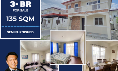 For Sale House and Lot 3-Bedroom With 2 Carport In Solana Casa Real Pampanga