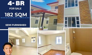 For Sale House and Lot 4-Bedroom With 2 Carport In Solana Casa Real Pampanga