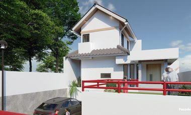 Rumah Balcony Cipageran, Baru 2 LANTAI Japanese, Mewah Harga Murah di Kota Cimahi Utara, Jual Dijual