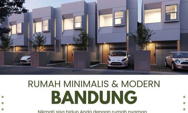 Rumah EL Cihanjuang,Baru 2/1 LANTAI Mewah Harga Murah Dekat Kota Cimahi di Bandung Barat Jual Dijual