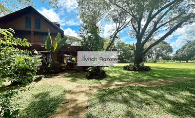 4-Hectare House and Lot Resort Farm with Swimming Pool For Sale in Tanauan, Batangas