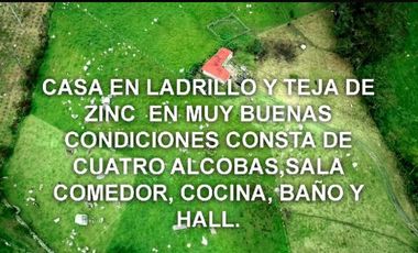 VENDO FINCA EN VEREDA LÁZARO FONTE, PASCA CUNDINAMARCA