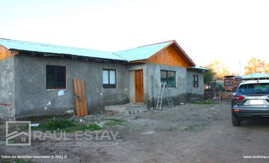 Vendemos Casa por terminar en amplio terreno