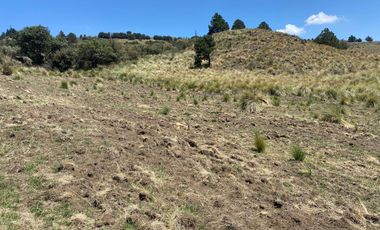 Gran Terreno en Venta, ubicado en el Paraje de Hueyametla – Las Cruces del Poblado de Santo Tomas Ajusco, Cuenta con una superficie de: 10 Hectáreas. 
