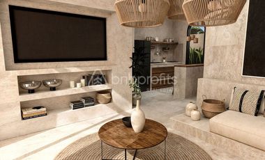 Claim Your Boho – Style Oasis: Kedungu 1-Bed Leasehold Villa with Rooftop Minutes from Pigstone Beach