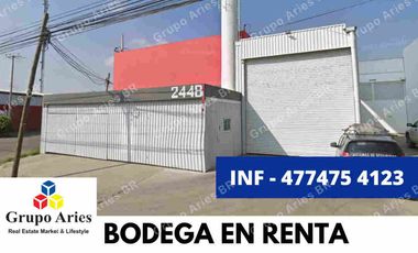 Bodega en Renta, zona blvd. Aeropuerto en esquina.