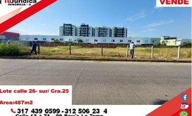 SE VENDE ESPECTACULAR LOTE AVN 26 SUR - NEIVA (HUILA-COL)